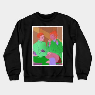 pals in green Crewneck Sweatshirt